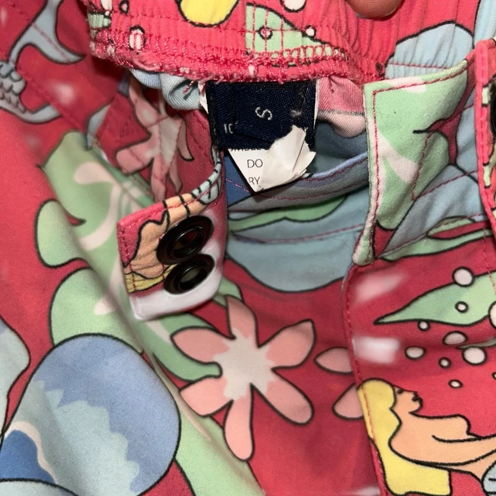 Vineyard Vines hibiscus floral mermaid Men's Shorts S